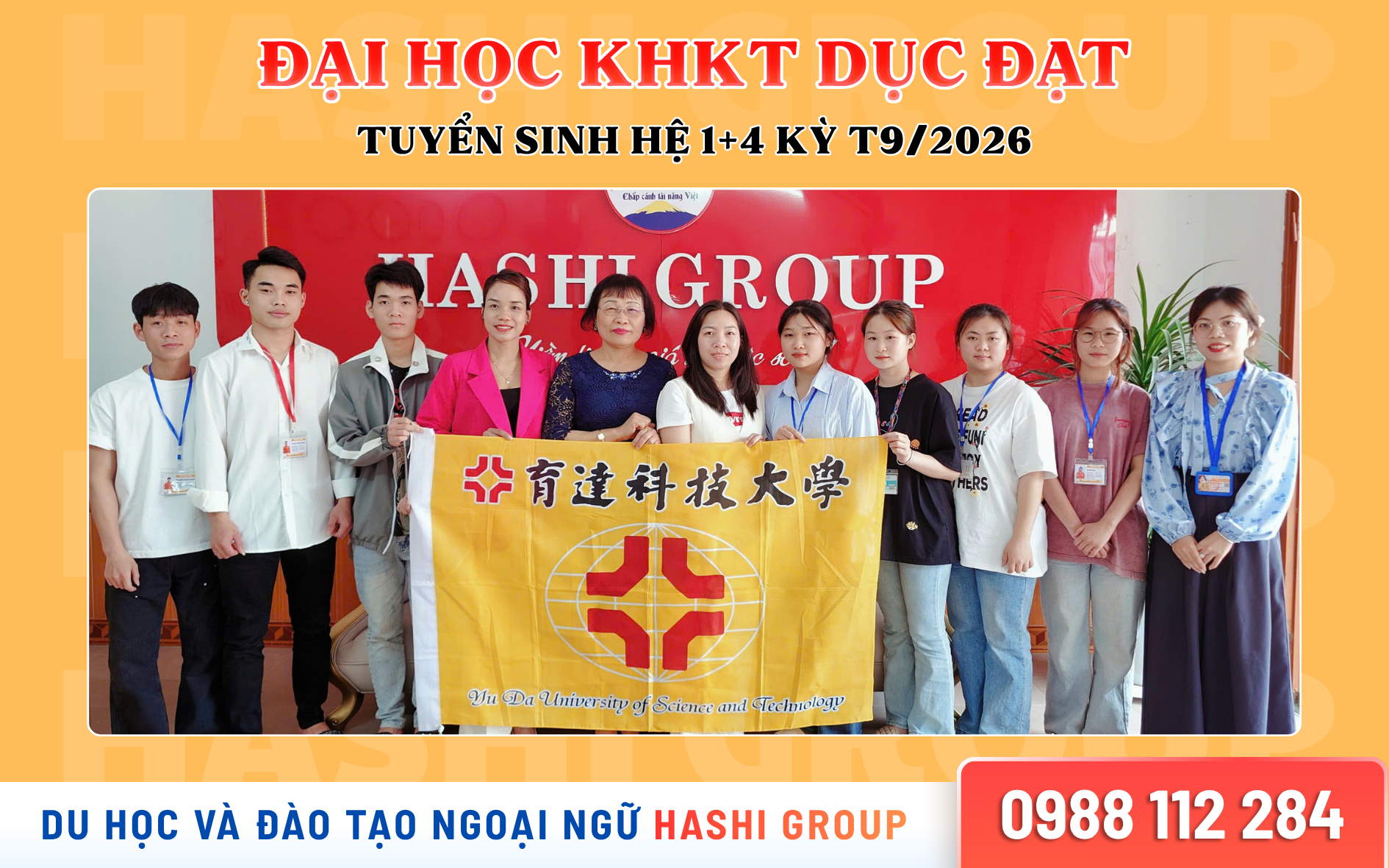 Khám Phá Đại Học Khoa Học Kỹ Thuật Dục Đạt - Đài Loan (Tuyển Sinh Hệ 1+4 T9/2026)